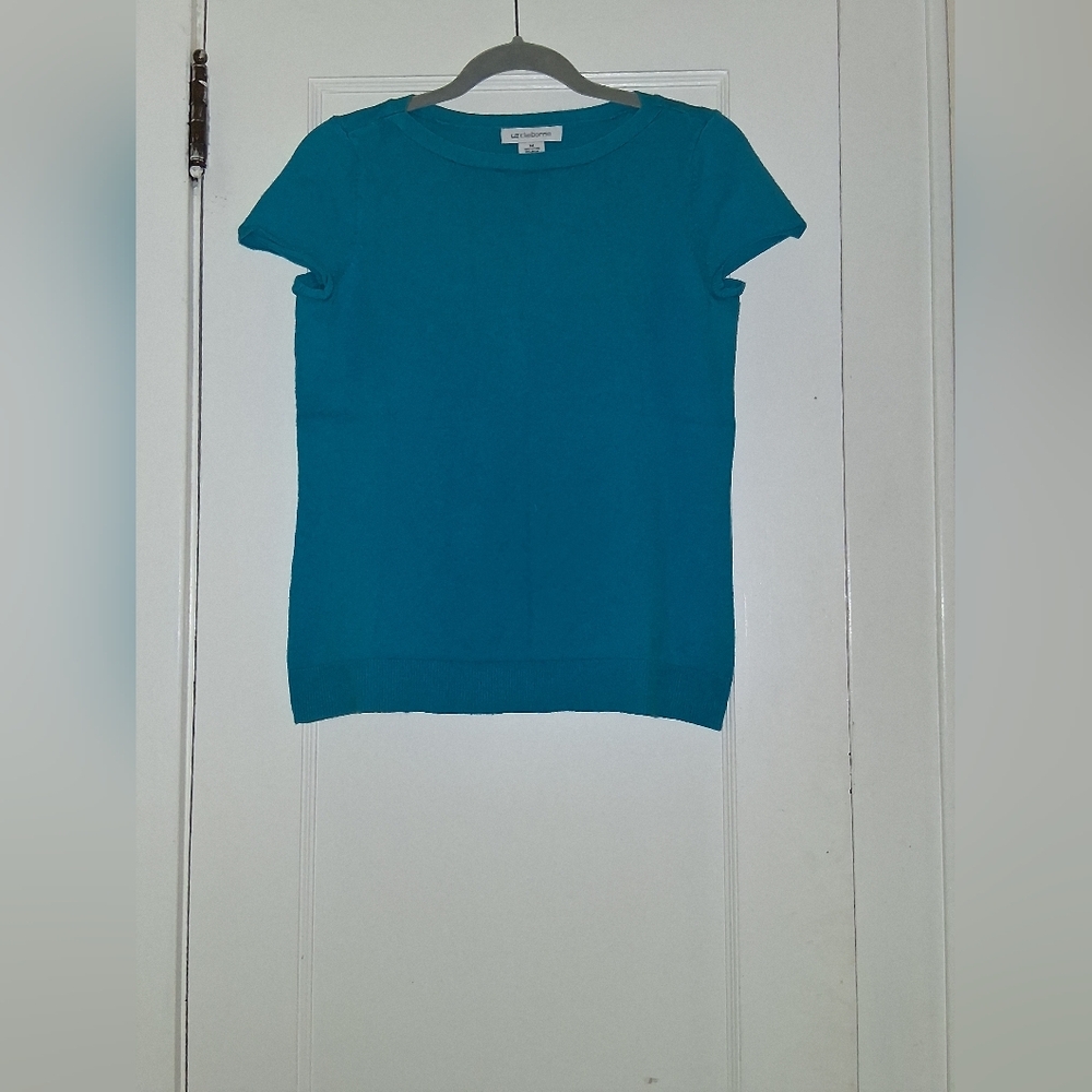 Liz claiborne Teal Top - Picture 4 of 13